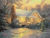 Christmas Cottage by Thomas Kinkade