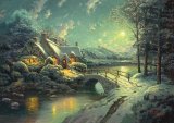 Christmas Moonlight by Thomas Kinkade