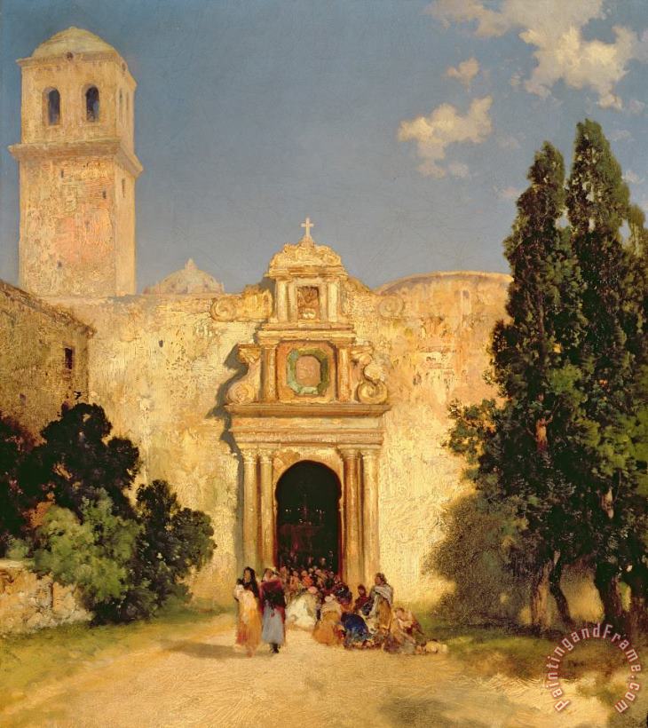 Thomas Moran Maravatio in Mexico Art Painting