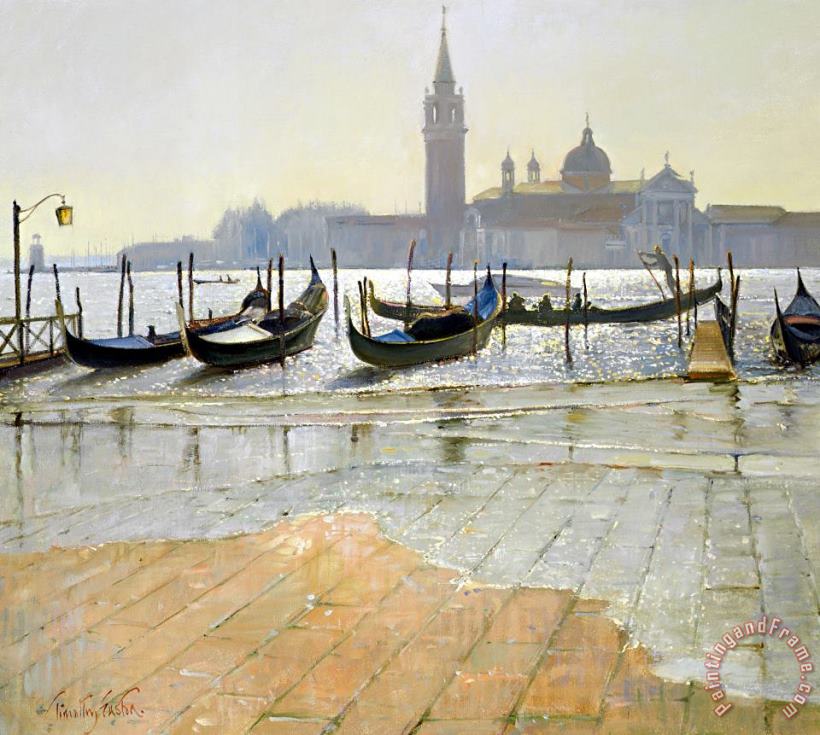 Timothy Easton Venice at Dawn Art Print