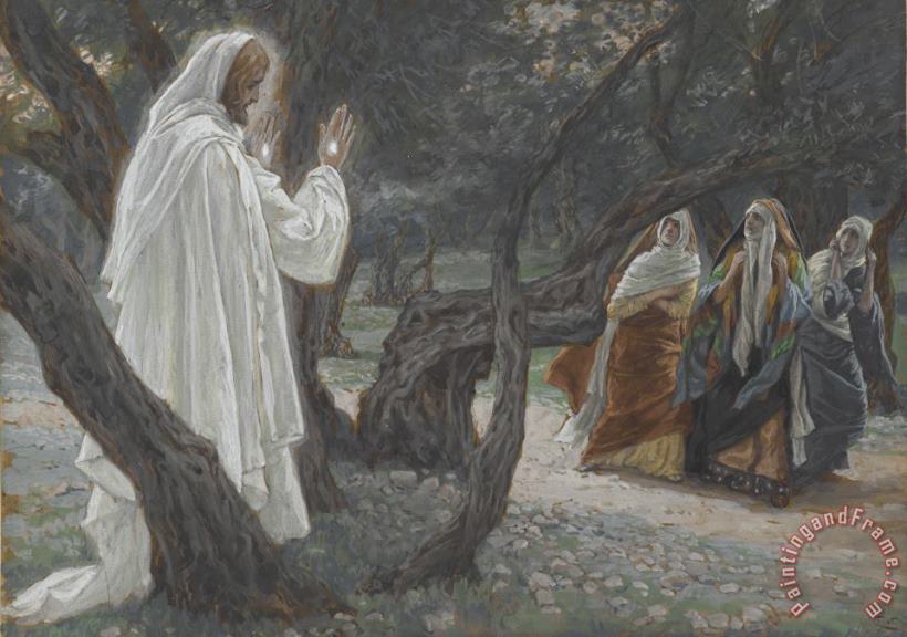 Tissot Jesus Appears to the Holy Women Art Painting
