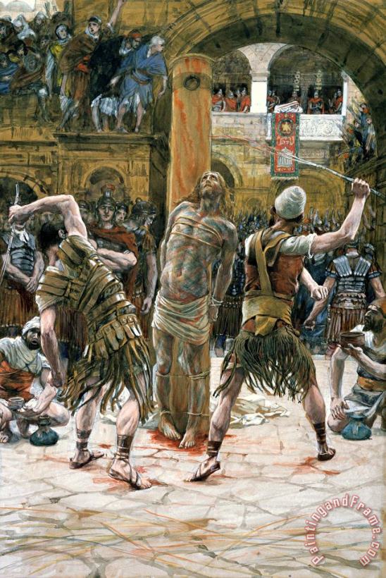 Tissot The Scourging Art Painting