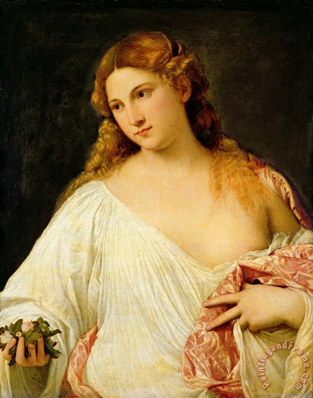 Titian Flora Art Painting