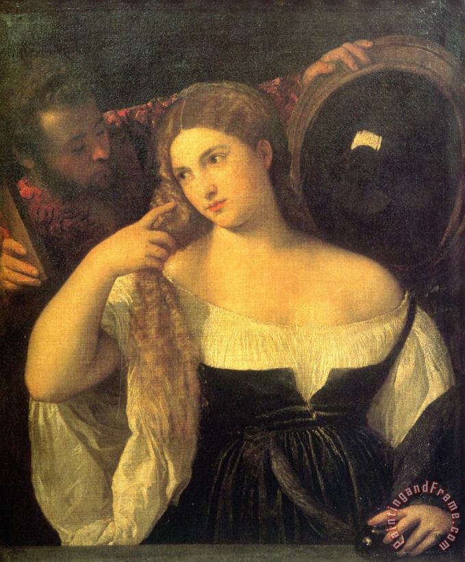 Vanitas painting - Titian Vanitas Art Print