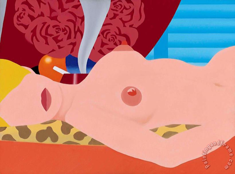 Tom Wesselmann Final Study for Sedfre Nude, 1969 Art Print