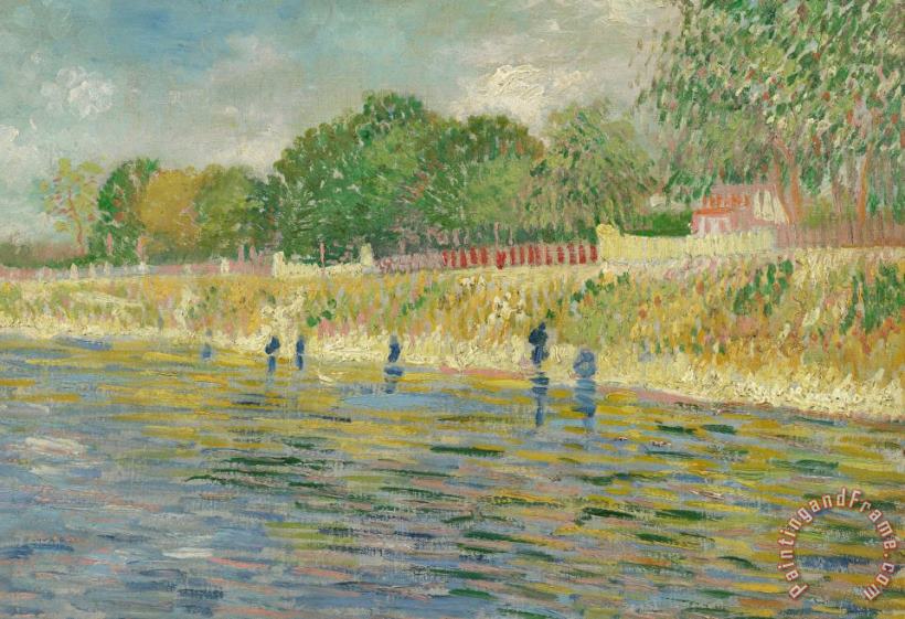 Bank Of The Seine painting - Vincent van Gogh Bank Of The Seine Art Print