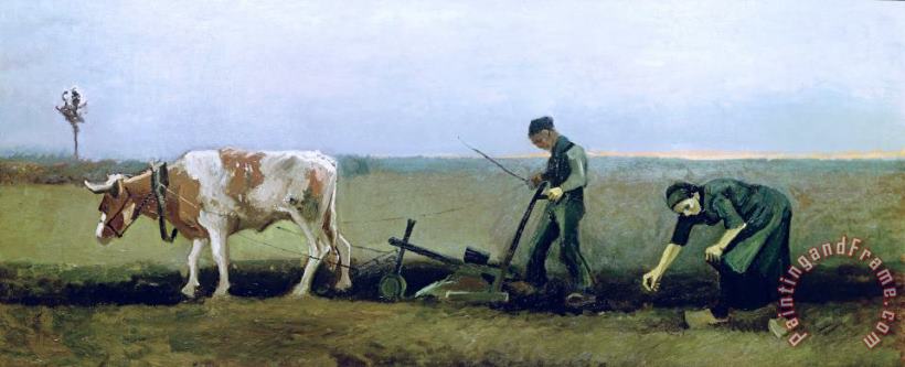 Vincent van Gogh Labourer and Peasant Art Painting