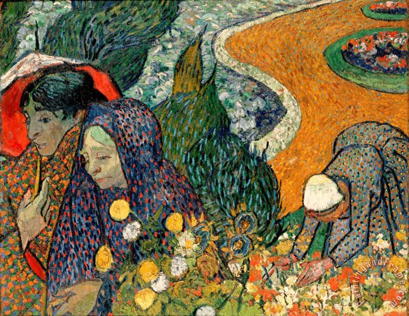 Vincent van Gogh Memory of The Garden at Etten Art Painting