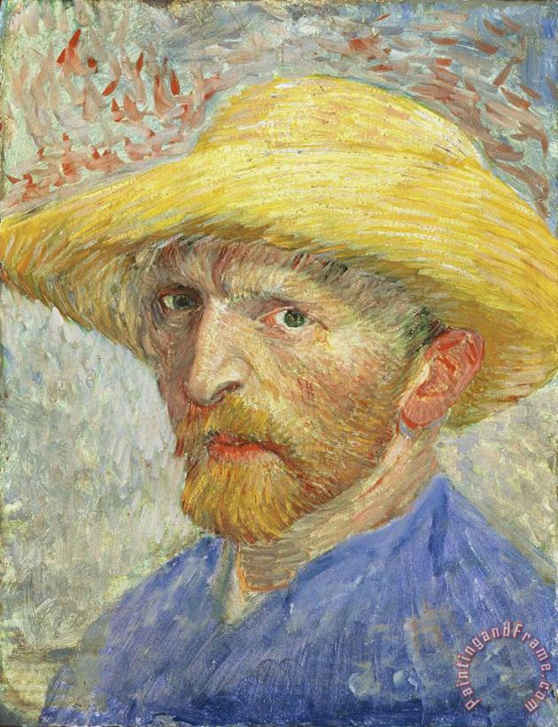 Vincent van Gogh Self Portrait Art Print