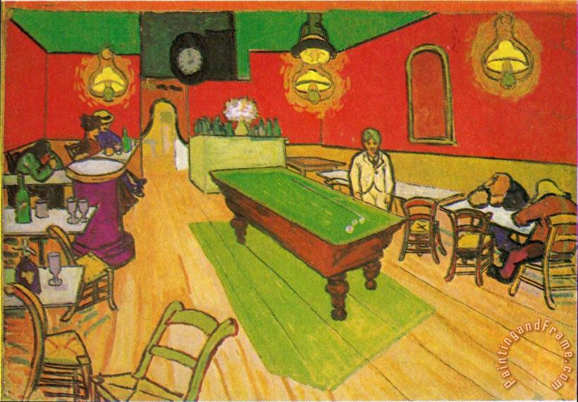 Vincent van Gogh The Night Cafe in Arles Art Print
