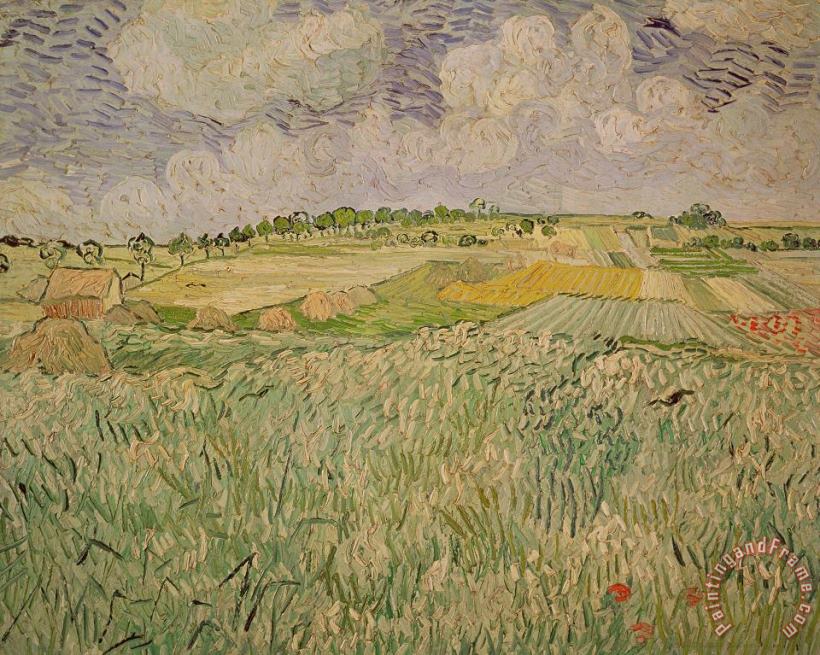 Vincent van Gogh The Plain At Auvers Art Painting