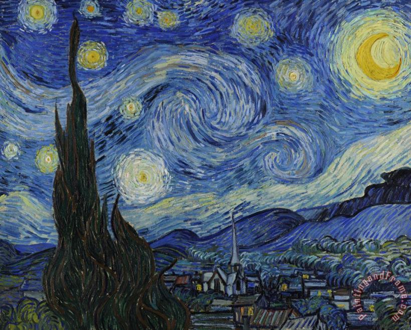 Vincent van Gogh The Starry Night Art Print