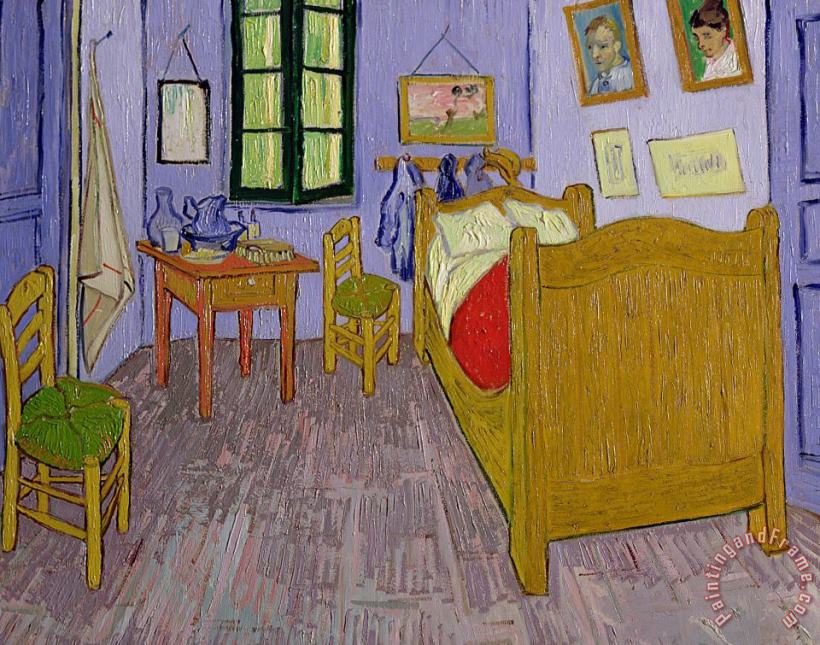 Vincent van Gogh Van Goghs Bedroom at Arles Art Print