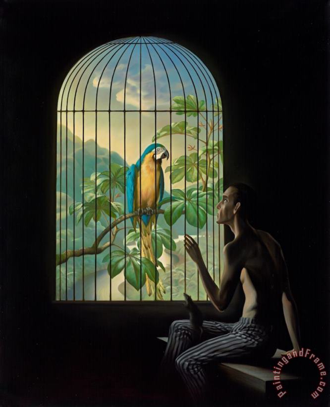 Captive Audience painting - Vladimir Kush Captive Audience Art Print Captive Audience painting - Vladimir Kush Captive Audience Art Print