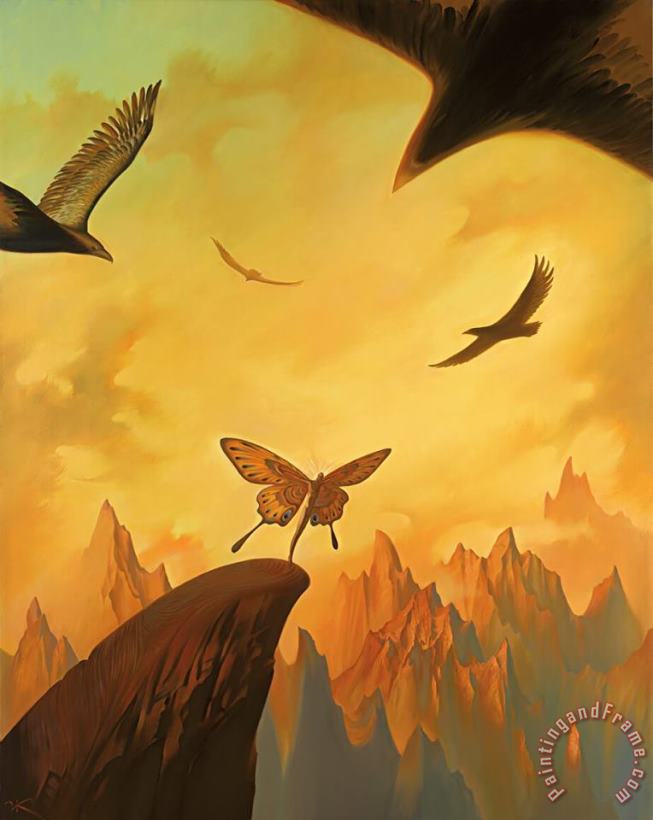 Claws of Fate painting - Vladimir Kush Claws of Fate Art Print