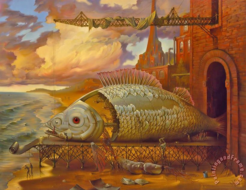 Deep Sea Project painting - Vladimir Kush Deep Sea Project Art Print