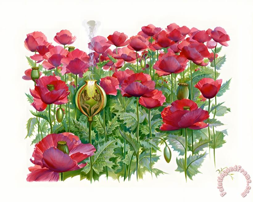 Vladimir Kush Opium Lovers Art Painting