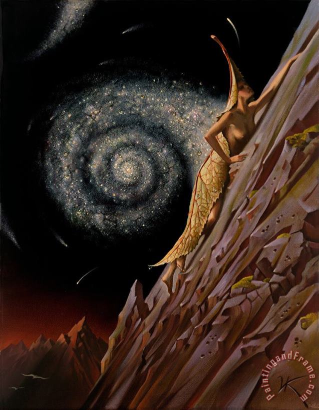 To The Top painting - Vladimir Kush To The Top Art Print