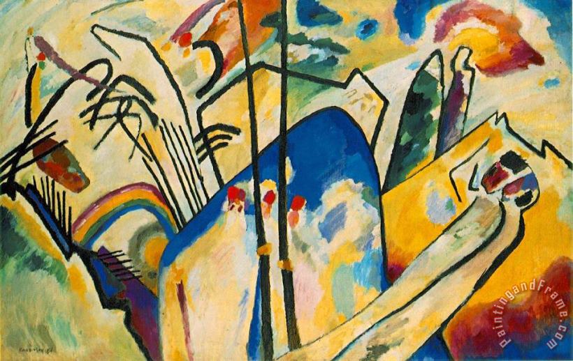 Wassily Kandinsky Composition Iv 1911 Art Painting