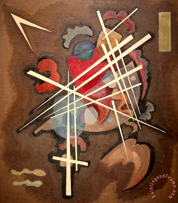 Wassily Kandinsky Gitterform, 1927 Art Print