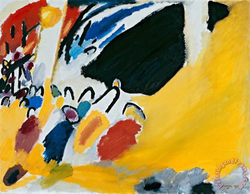 Impression III (concert) painting - Wassily Kandinsky Impression III (concert) Art Print