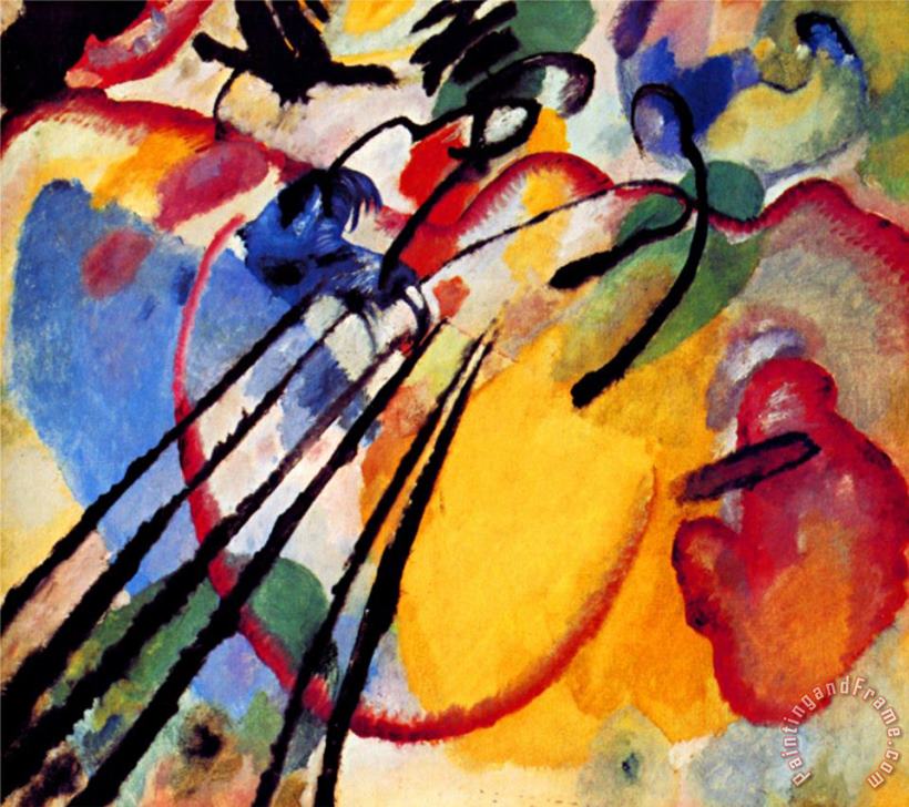 Wassily Kandinsky Improvisation Art Painting