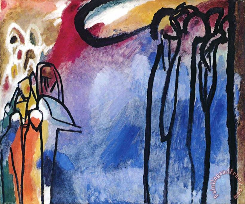 Wassily Kandinsky Improvisation 19 1911 Art Print