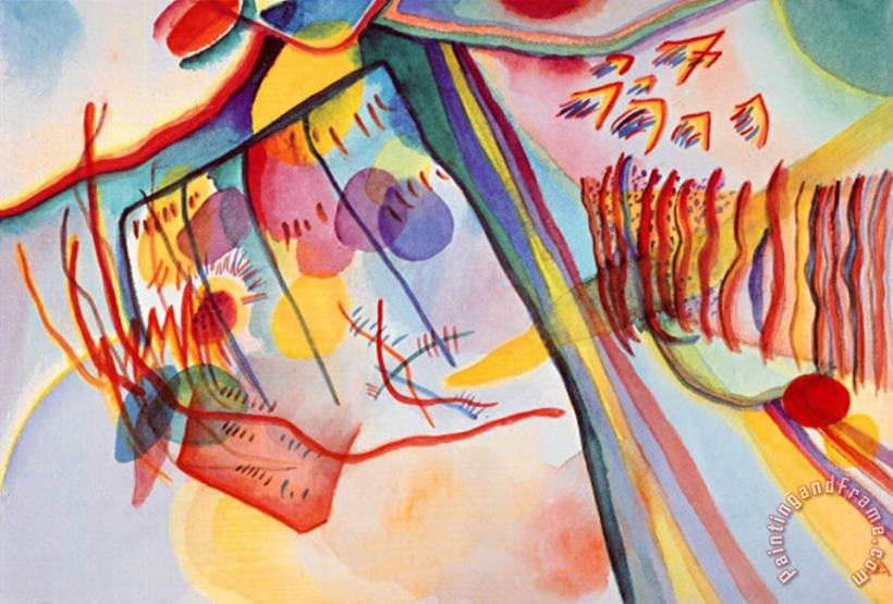 Wassily Kandinsky Komposition C 1911 Art Painting