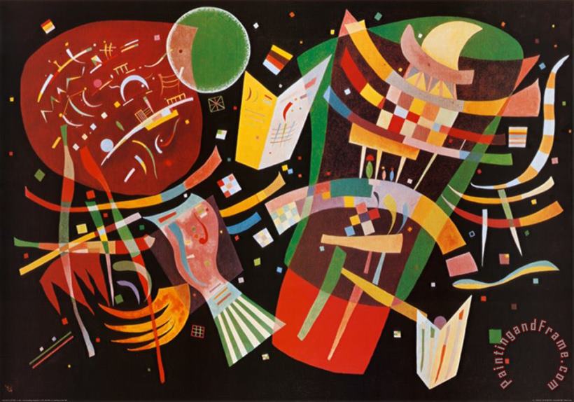 Komposition X C 1939 painting - Wassily Kandinsky Komposition X C 1939 Art Print