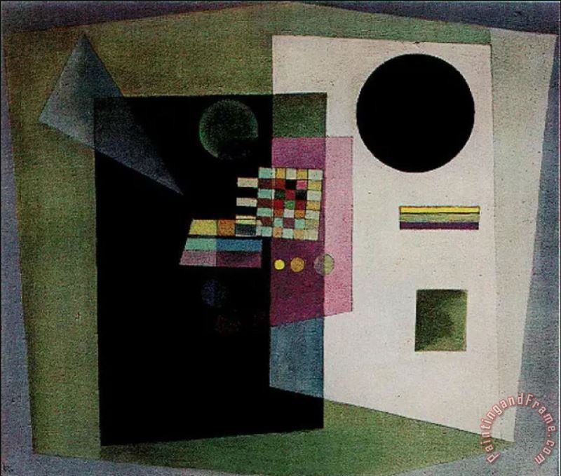 Wassily Kandinsky Maintaining C Art Painting