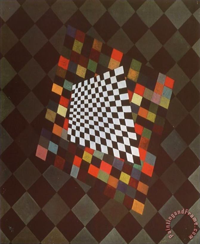 Quadrat painting - Wassily Kandinsky Quadrat Art Print