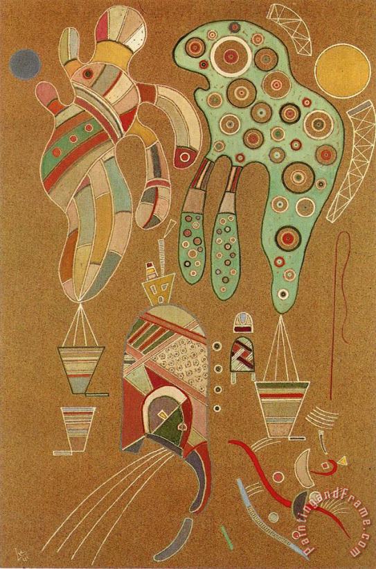 Wassily Kandinsky Untitled 1941 1 Art Painting