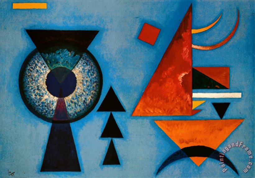 Wassily Kandinsky Weiches Hart Art Painting