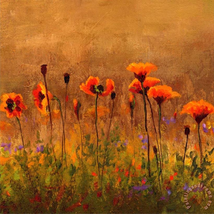 Wendy Kroeker California Poppies 1 Art Painting