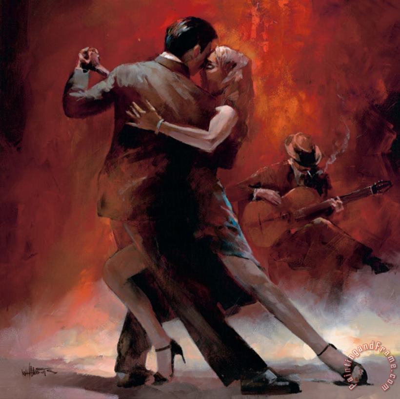 willem haenraets Tango Argentino Ii Art Print