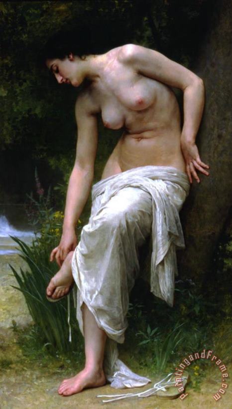 William Adolphe Bouguereau Apres Le Bain After The Bath Art Painting