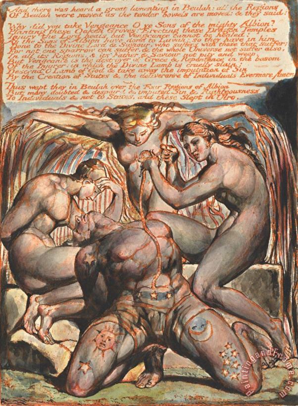 William Blake Jerusalem, Plate 25, 