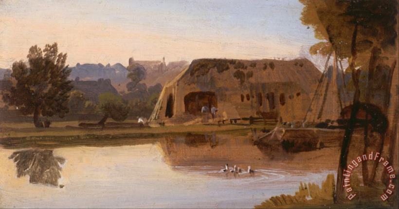 William Havell On The Kennet, Reading Art Painting