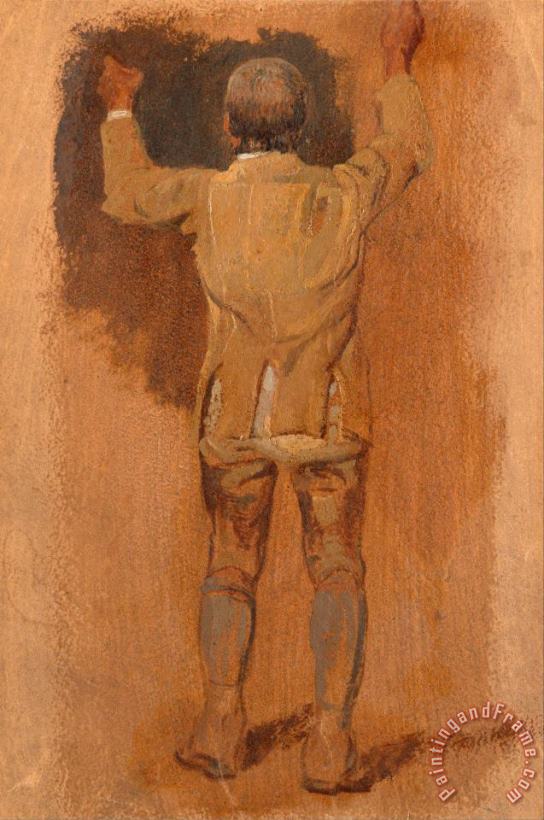 William Havell Study of a Groom, Seen From Behind Art Painting