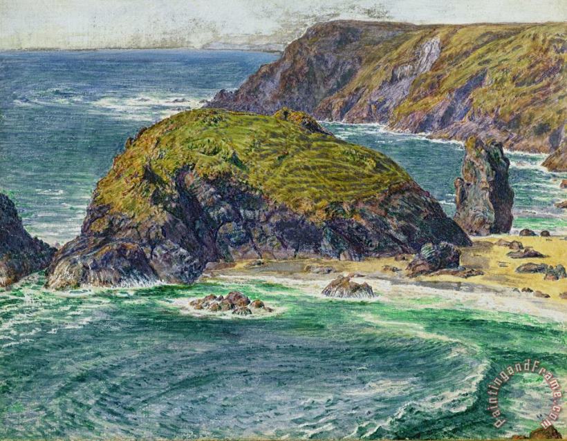 William Holman Hunt Asparagus Island Art Print