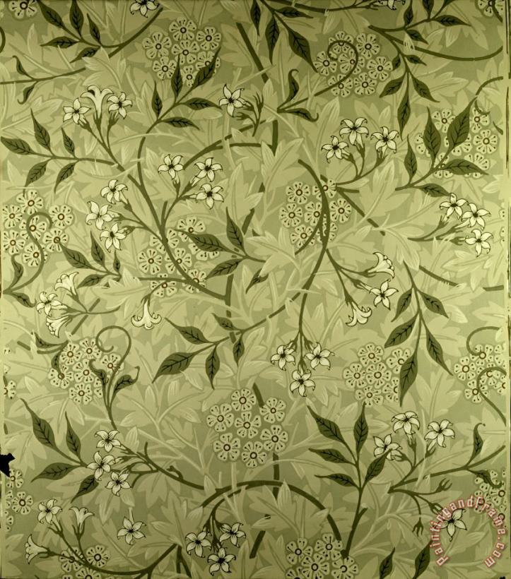 William Morris Jasmine Wallpaper Design Art Painting