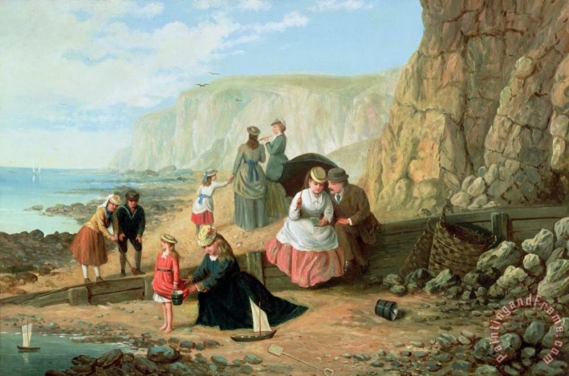 William Scott A Day at the Seaside Art Print