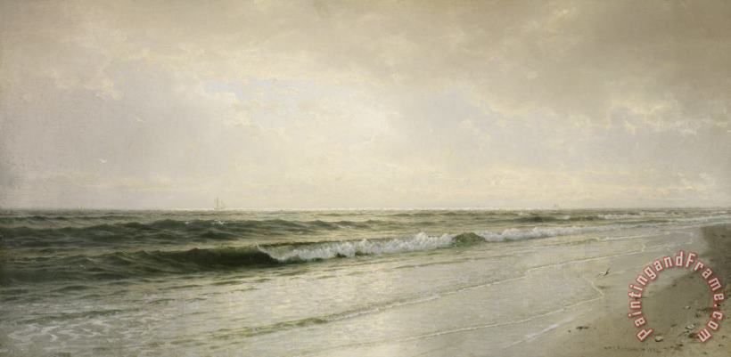 William Trost Richards Quiet Seascape Art Painting