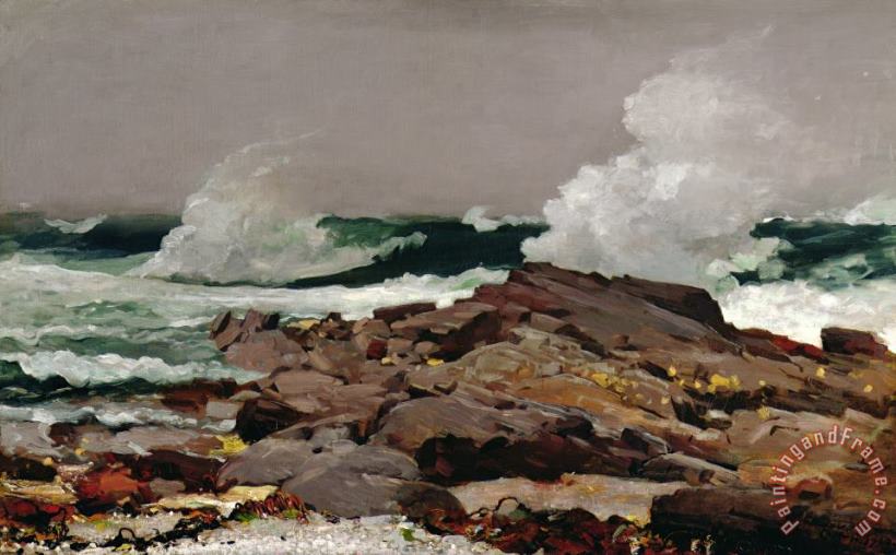 Winslow Homer Eastern Point Art Painting