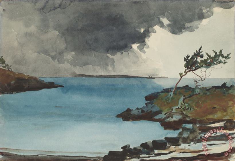 The Coming Storm painting - Winslow Homer The Coming Storm Art Print