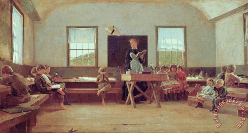 Winslow Homer The Country School Art Print