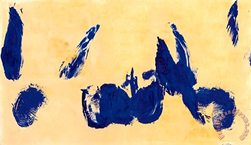 Yves Klein Anthropometrie, Sans Titre (ant 135) Art Print