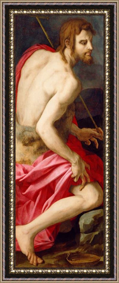 Agnolo Bronzino St. John The Baptist Framed Print