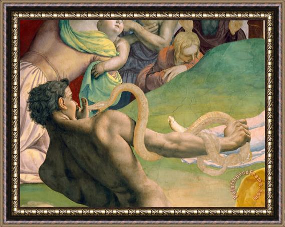 Agnolo Bronzino The Adoration of The Bronze Snake Framed Print