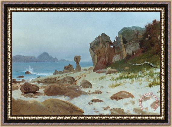 Albert Bierstadt Bay Of Monterey Framed Print